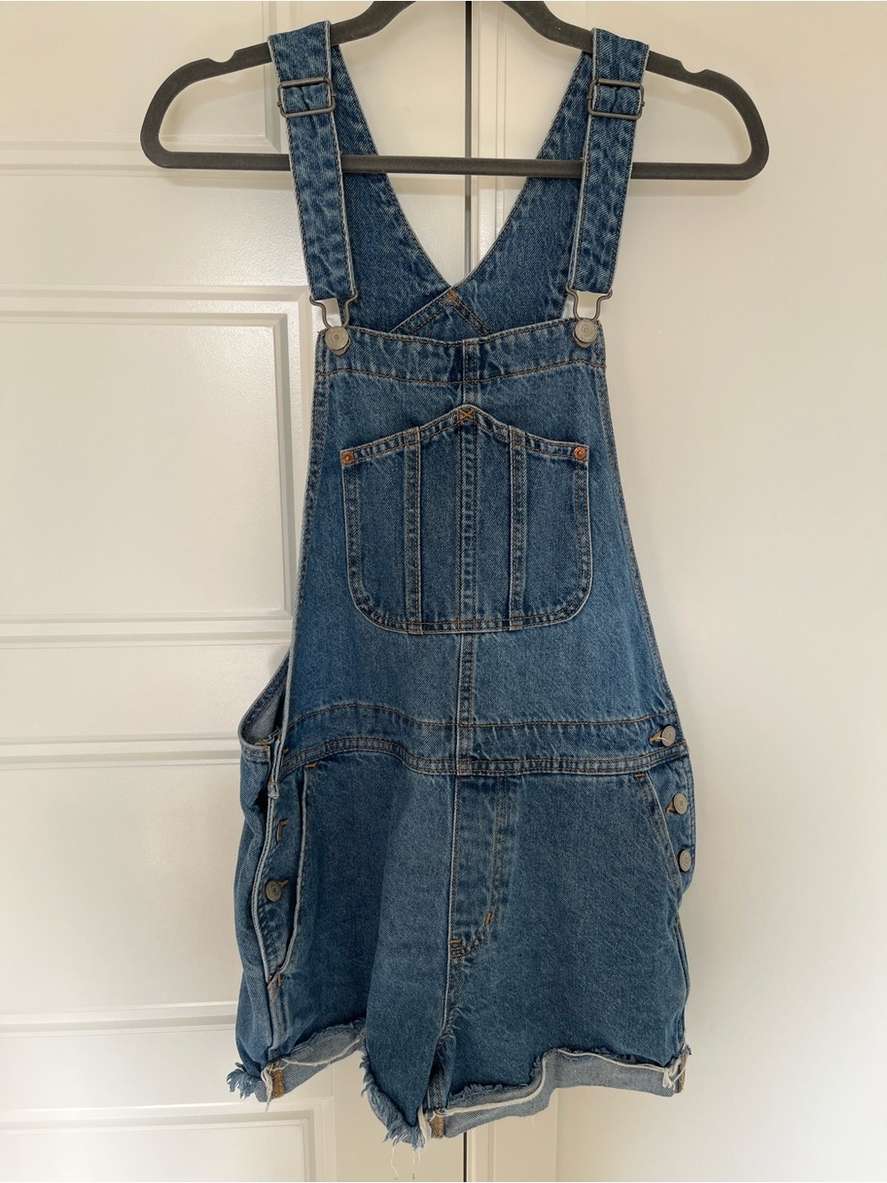 Old Navy denim short overalls